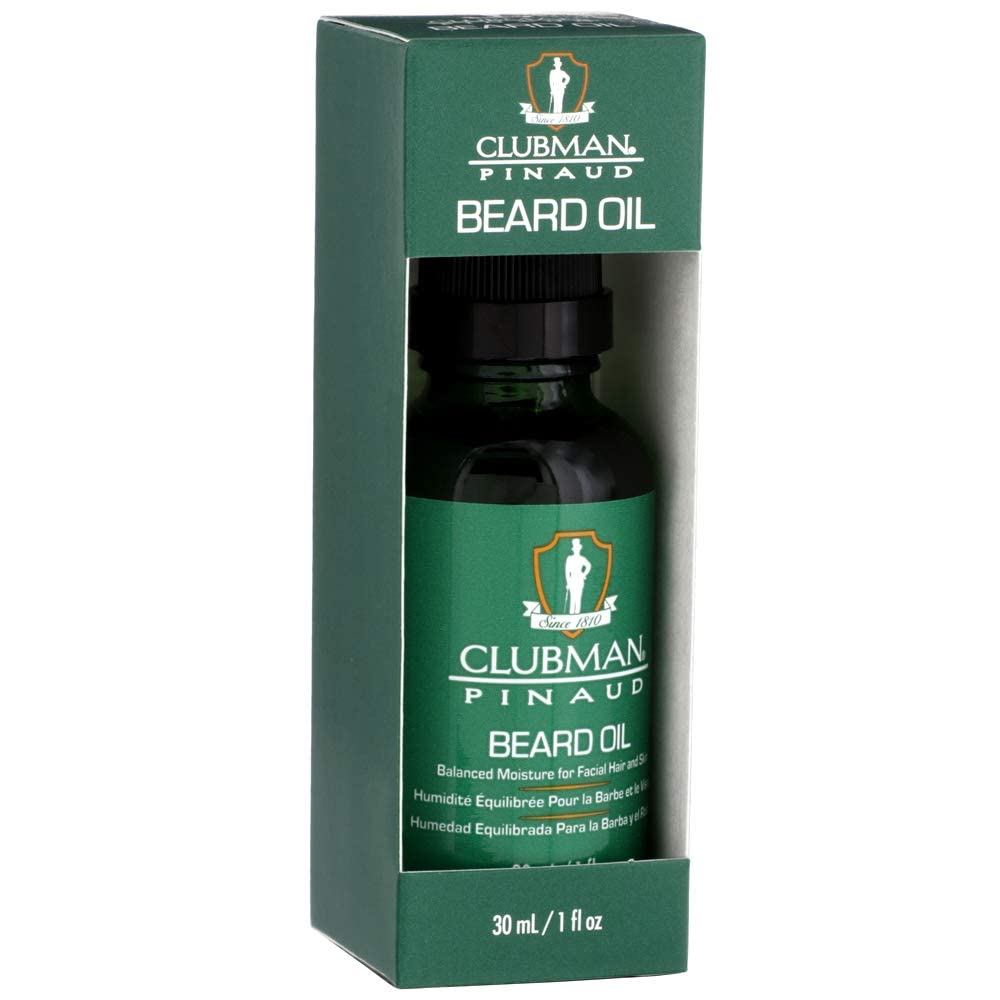 Clubman Pinaud Beard Oil for Men – Balanced Moisture for Facial Hair & Skin, Softens & Nourishes Beard, 1 oz - Image 7