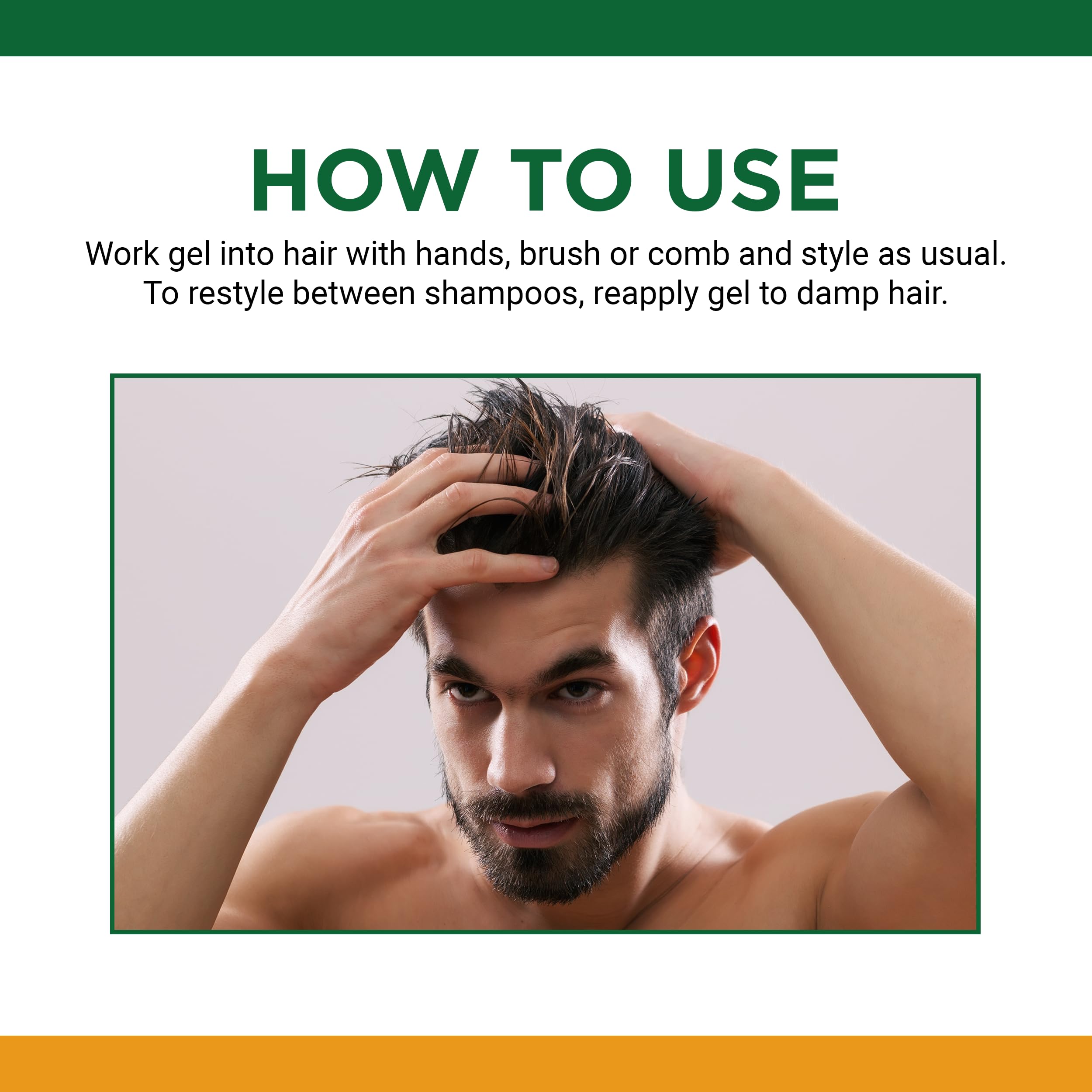 Clubman Pinaud Styling Gel Hair Groom for Men, Conditioning, Non-Greasy, 3.75 Fl Oz - Image 5